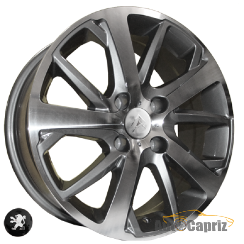 Диски Replica Peugeot Z1039 DGMF R16 W6.5 PCD4x108 ET31 DIA65.1